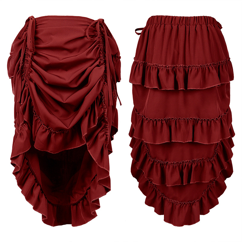 Saia de corpete plissada estil - Skirts avaliação e preço