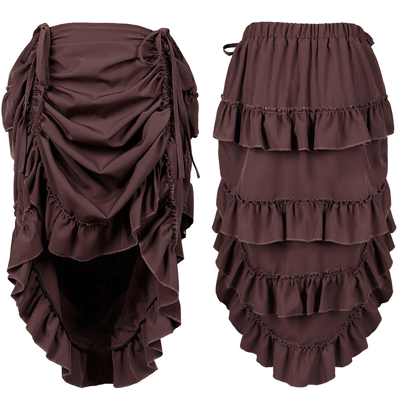 Saia de corpete plissada estil - Skirts avaliação e preço