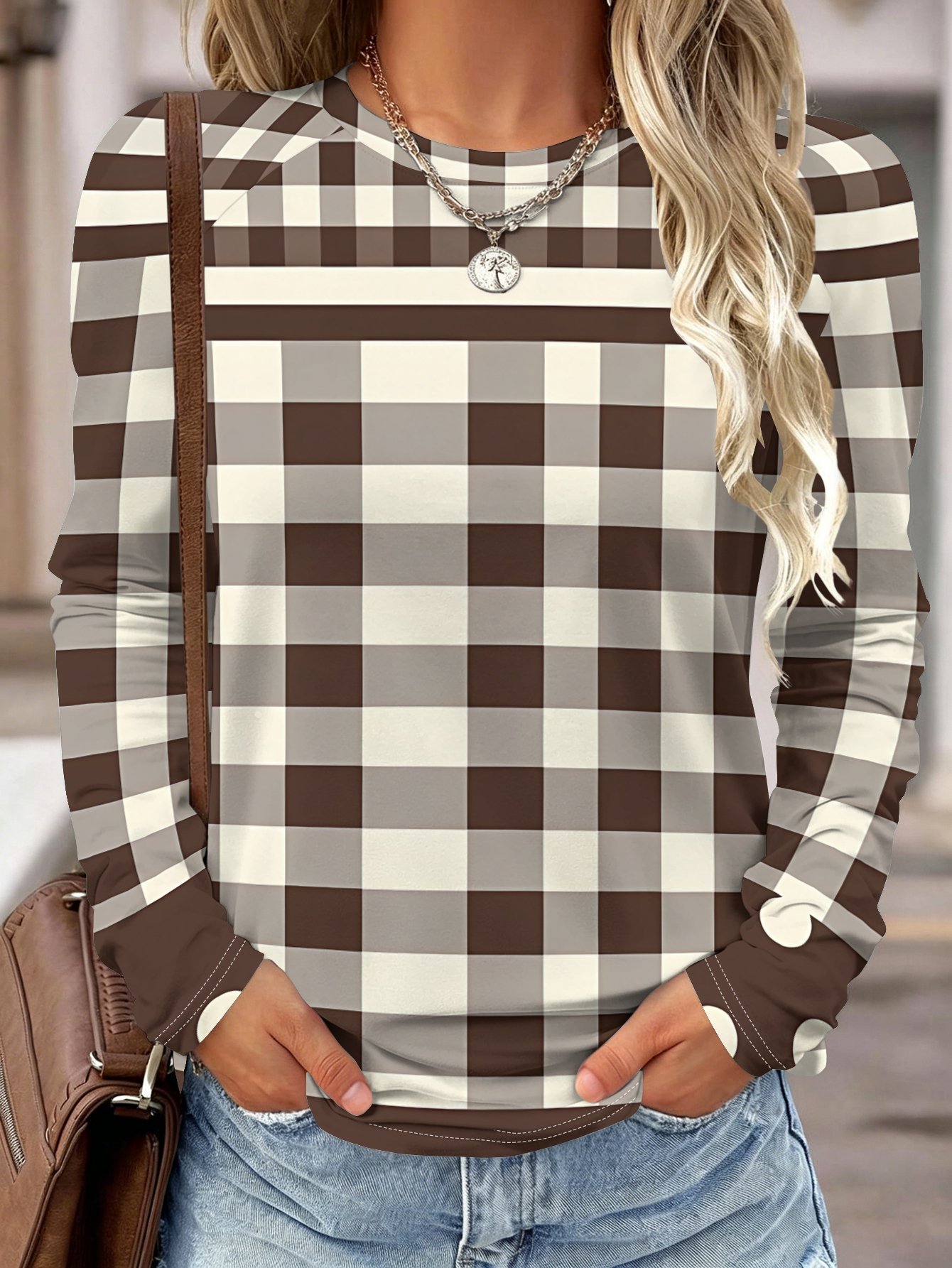 Camisa de manga comprida para  - Blouses avaliação e preço