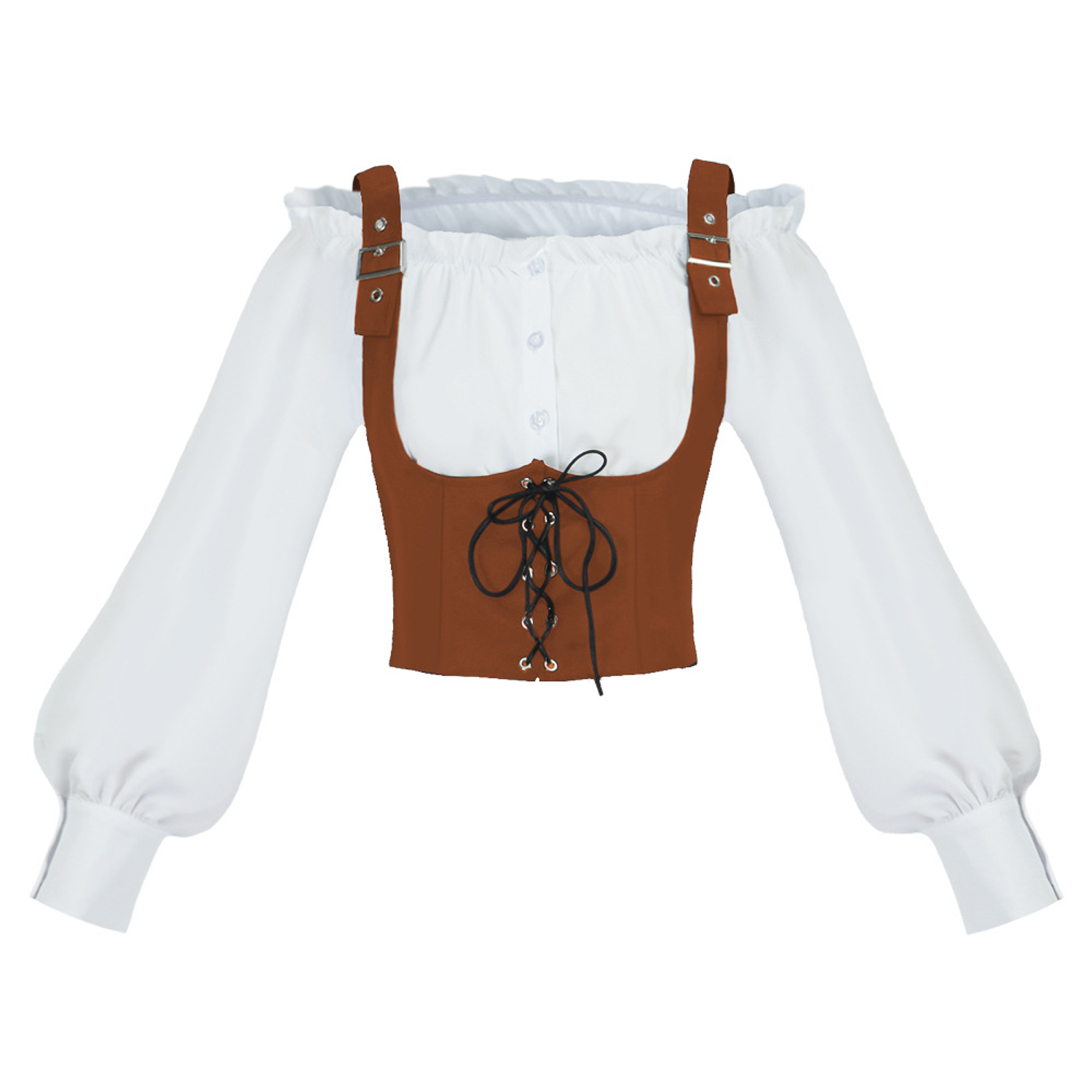 Conjunto de fantasia de duas p - Blouses avaliação e preço