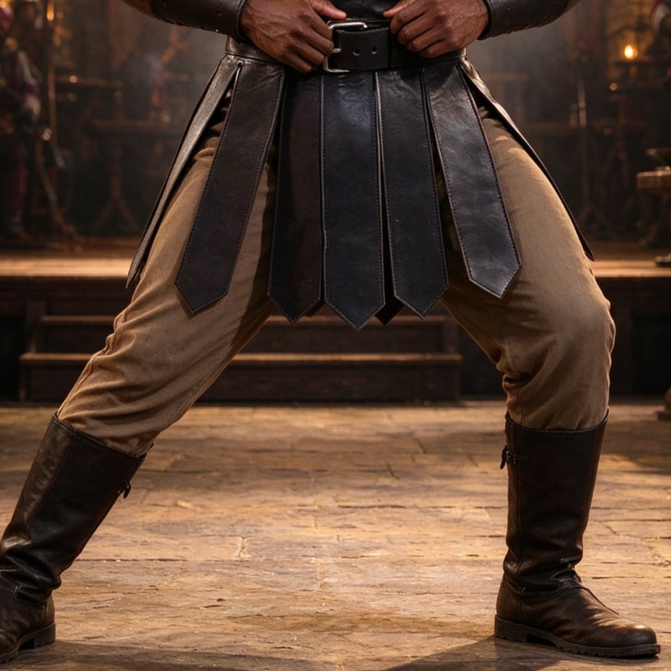 Saia de Batalha de Cavaleiro R - Skirts avaliação e preço