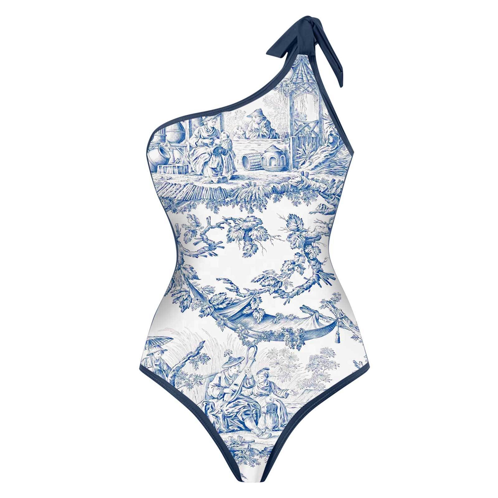 Biquíni Feminino Tankini Azul  - Skirts avaliação e preço