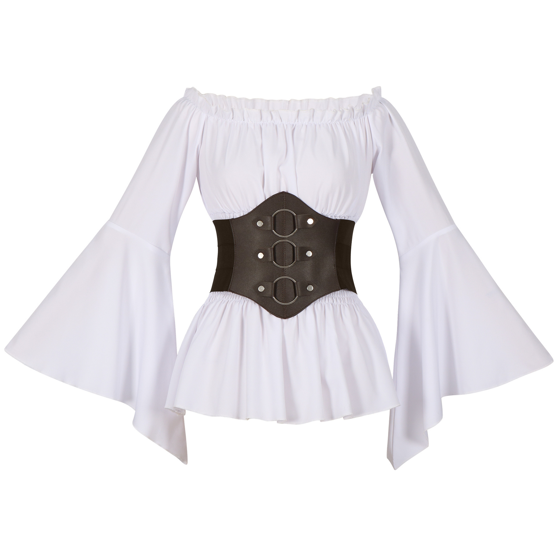 Camisa Pirata Medieval Vitoria - Tops avaliação e preço